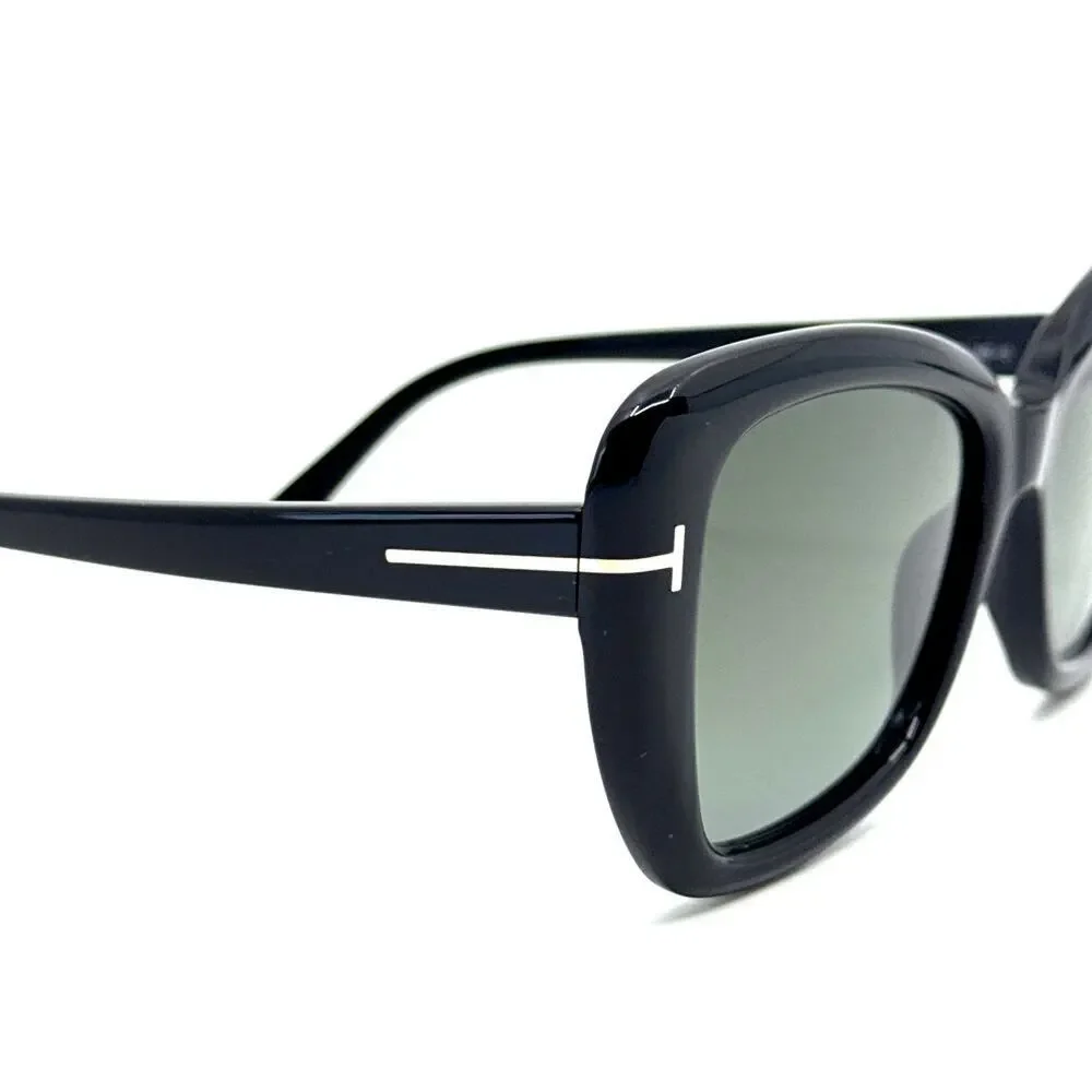 NEW!!! TOM FORD Maeve Sunglasses TF1008 01B Authentic